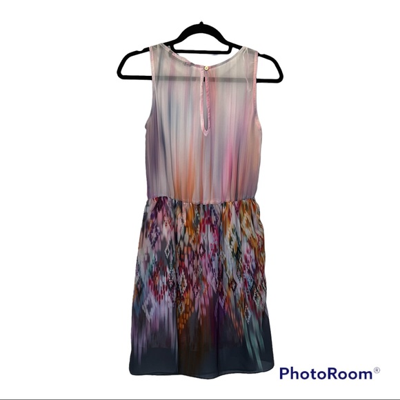 Zara Trafaluc Collection watercolor dress - Picture 7 of 9